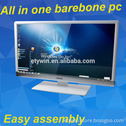 All in one pc,New inventions DIY all in one pc case AIO pc case with 23.6inch LED monitor easy assembly gaming computer